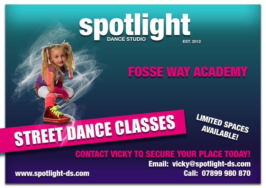 Spotlight Street Dance Poster Fosse Way Academy V1 (3)